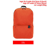 Original Xiaomi Mi Backpack 7L/10L/15L/20L Waterproof