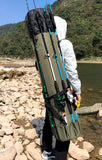 GHOTDA Fishing Bag Portable Multifunction Nylon Fishing Bags