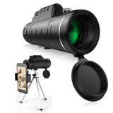 40X60 Zoom Monocular Telescope Clear Weak Night Vision