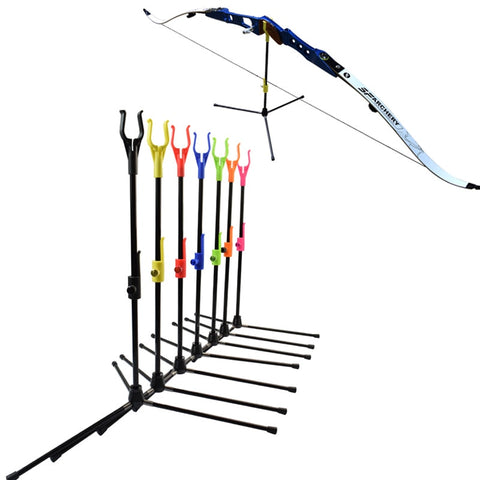 1Pack Archery Bow Stand Recurve Bow Holder