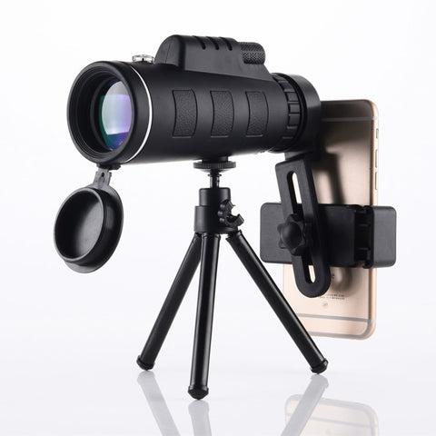 40X60 Zoom Monocular Telescope Clear Weak Night Vision