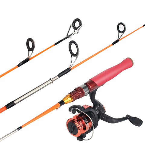 Fishing Reel + Ice Fishing Rod
