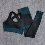 1/2/3Pcs Seamless Women Yoga Gym Sports Suits