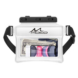 MoKo Waterproof Phone Pouch Fanny Pack Floating Dry Bag Swimming Waist Bag Underwater Ski Drift Diving for iPhone 13/13 Pro Max