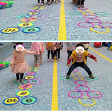 Kids Outdoor Toys Hopscotch Ring